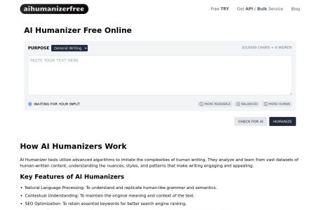 AI Humanizer Free Online